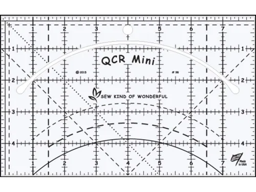 Sew Kind of Wonderful QCR Mini Ruler