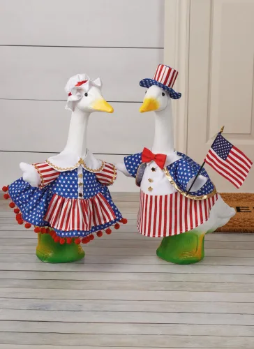 View image 4 of 7 for Simplicity S3158 Sewing Pattern Summer Clothes for Porch and Lawn Geese, One Size
