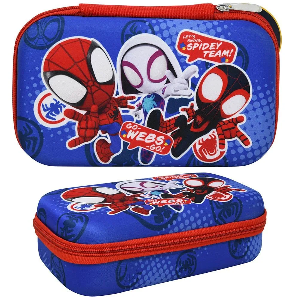Spidey & Friends Molded EVA Pencil Case Zippered Storage Case by Innovative Designs