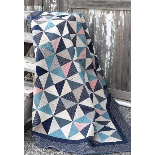View image 6 of 8 for Studio 180 Design | Deb Tucker’s | Tucker Trimmer™I Quilting Ruler – Precise Trim Tool for Half & Quarter Square Triangles | 11 Unit Sizes, Step-by-Step Instructions & Bonus Block