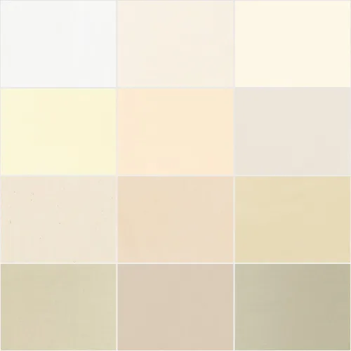 View image 2 of 2 for Studio RK Kona Cotton Solids Not Quite White 12 Fat Quarter Bundle Robert Kaufman Fabrics FQ-909-12