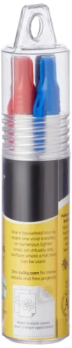 View image 3 of 4 for Sulky Iron-On Transfer Pens 4/Pkg-Black, Blue, Brown & Red