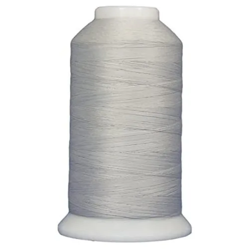 Superior Threads So Fine 3-Ply 50 Weight Polyester Sewing Thread Cone - 3280 Yards (Genoa Gray)