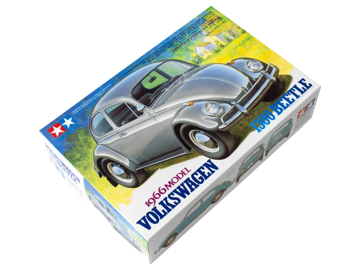 Tamiya 24136 1/24 Volkswagen 1300 Beetle 1966 Plastic Model Kit
