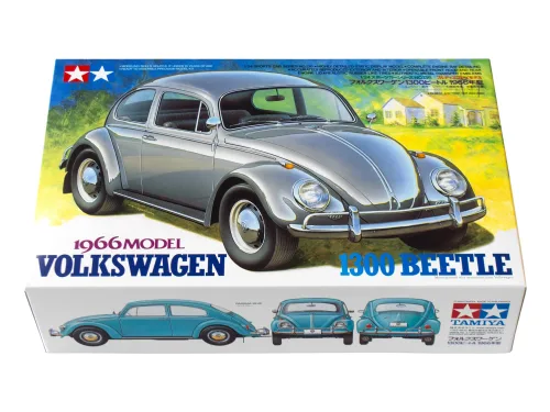 View image 2 of 9 for Tamiya 24136 1/24 Volkswagen 1300 Beetle 1966 Plastic Model Kit