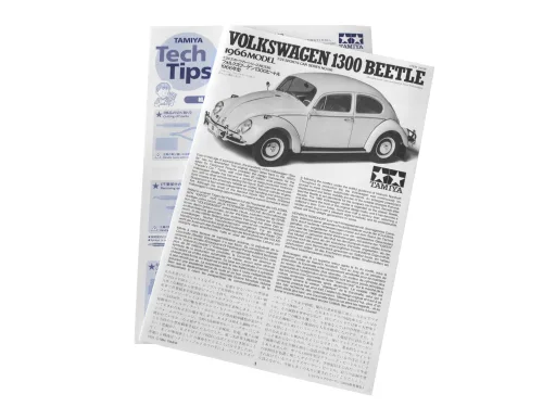 View image 9 of 9 for Tamiya 24136 1/24 Volkswagen 1300 Beetle 1966 Plastic Model Kit