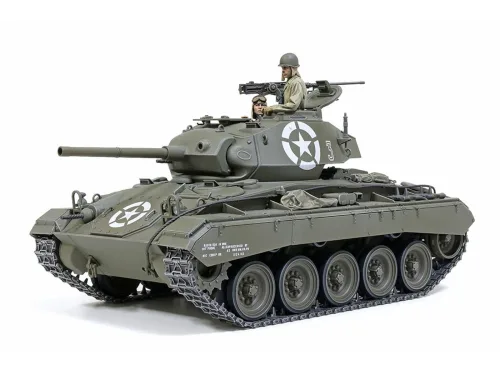 View image 3 of 9 for Tamiya 35391 1/35 Military Miniature Series No. 391 American Light Tank M24 Charfy European Front Plastic Model