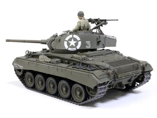 View image 4 of 9 for Tamiya 35391 1/35 Military Miniature Series No. 391 American Light Tank M24 Charfy European Front Plastic Model