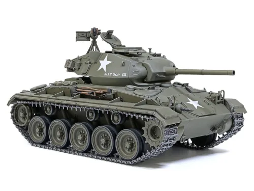 View image 6 of 9 for Tamiya 35391 1/35 Military Miniature Series No. 391 American Light Tank M24 Charfy European Front Plastic Model