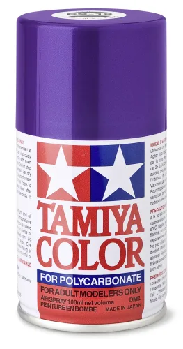 Tamiya 86018 PS-18 Metallic Purple Spray Paint, 100ml Spray Can
