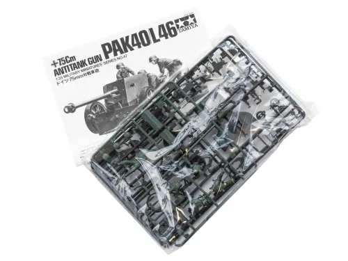View image 5 of 7 for Tamiya Models German 75mm Pak 40/L46 ATG Model Kit