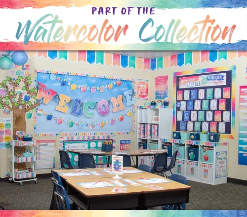 View image 5 of 8 for Teacher Created Resources Watercolor Bold Block 4'' Letters Combo Pack