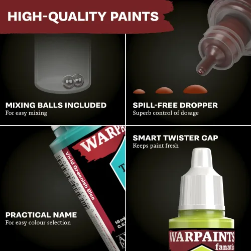 View image 3 of 6 for The Army Painter Warpaint Fanatics Gloss Varnish Effects Miniature Hobby Painting with Fanatics Warpaint, Quality Paint for Miniature Wargaming