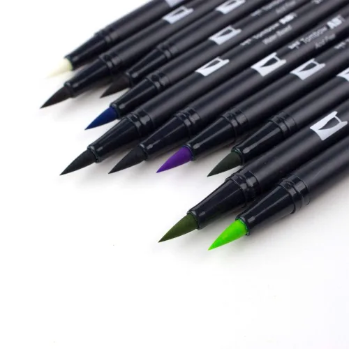 View image 2 of 7 for Tombow ABT Dual Brush Pen set of 10, LANDSCAPE