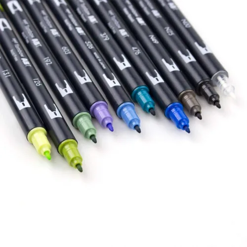 View image 3 of 7 for Tombow ABT Dual Brush Pen set of 10, LANDSCAPE