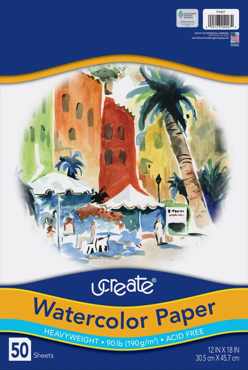 UCreate Watercolor Paper