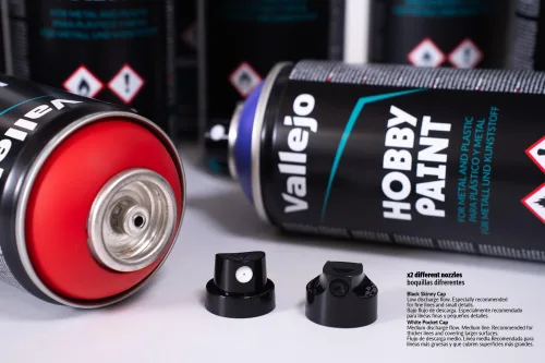 View image 5 of 6 for Vallejo - Hobby Paint Spray Basic Primer | White 400 ml. (13.52 fl.oz.) | Perfect Matt and Self Levelling Finish