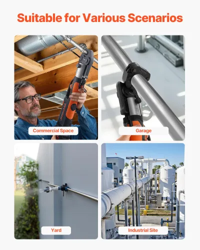 View image 6 of 9 for VEVOR 7PCS VMP Pressing Kit with 3 Press Jaws, 3 Press Rings & 1 Actuator