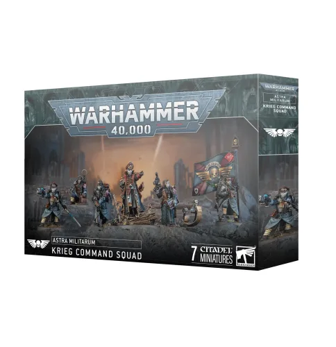Warhammer 40,000: Astra Militarum - Krieg Command Squad by Games Workshop