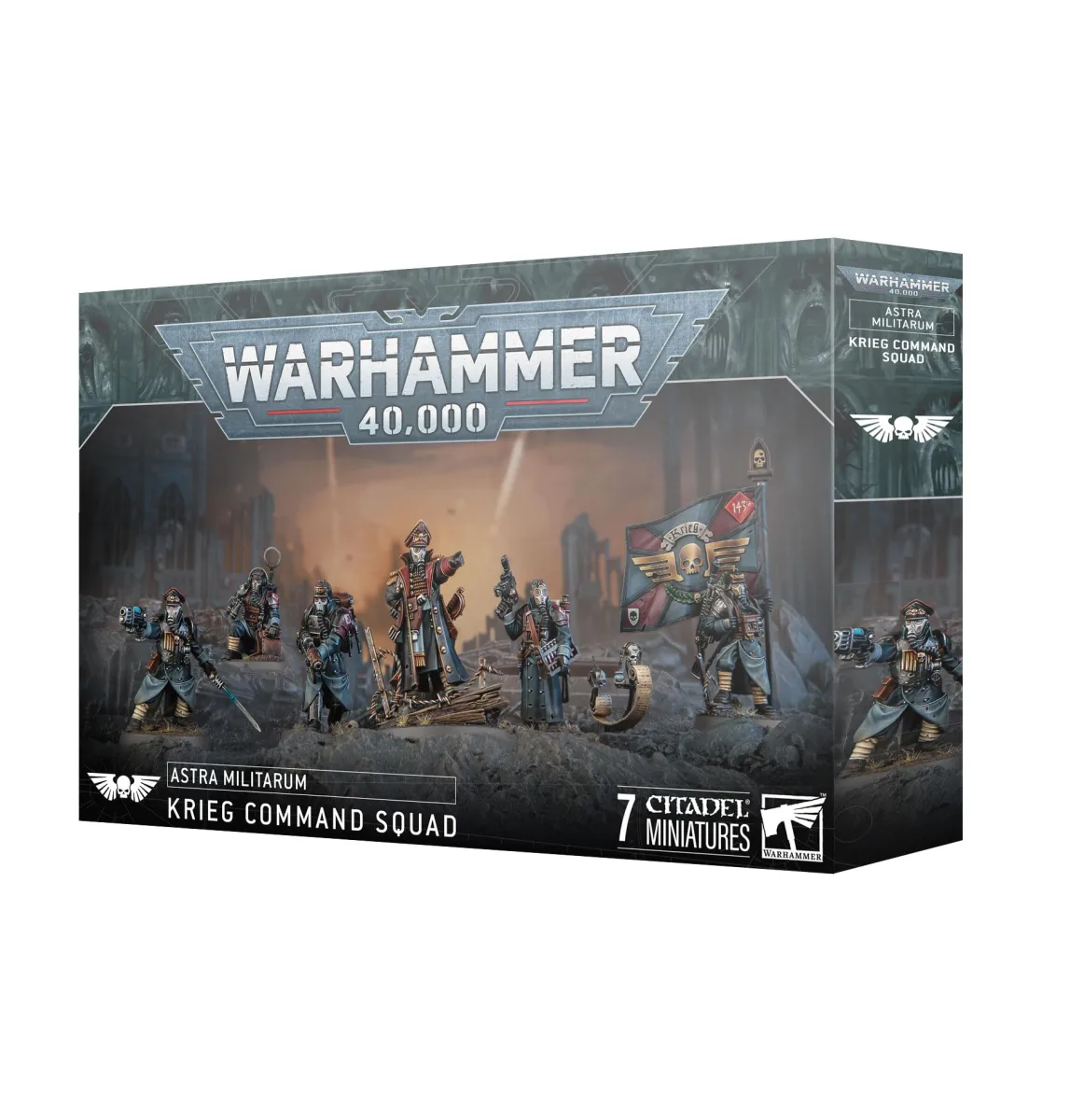 Warhammer 40,000: Astra Militarum - Krieg Command Squad by Games Workshop