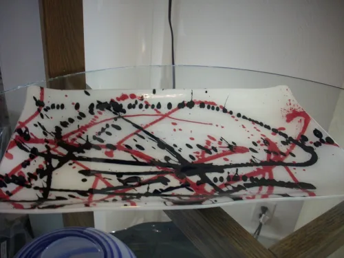View image 4 of 8 for White GLASSLINE FUSING Paint Pen 2 oz Bottle