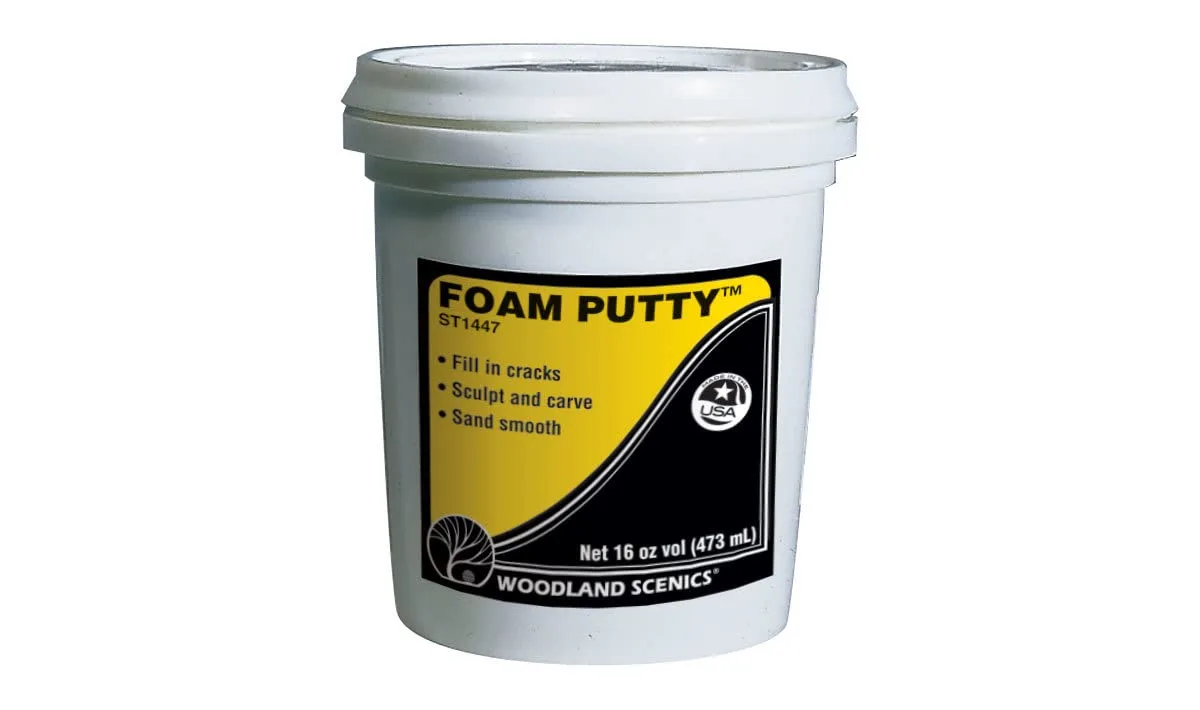 Woodland Scenics Foam Putty, Pint WOOST1447 by Horizon Models