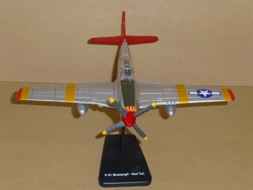View image 2 of 2 for World War II Replica Fighter Air Planes ClassicAircraft P-51D Red Tails 1:48 by New Ray